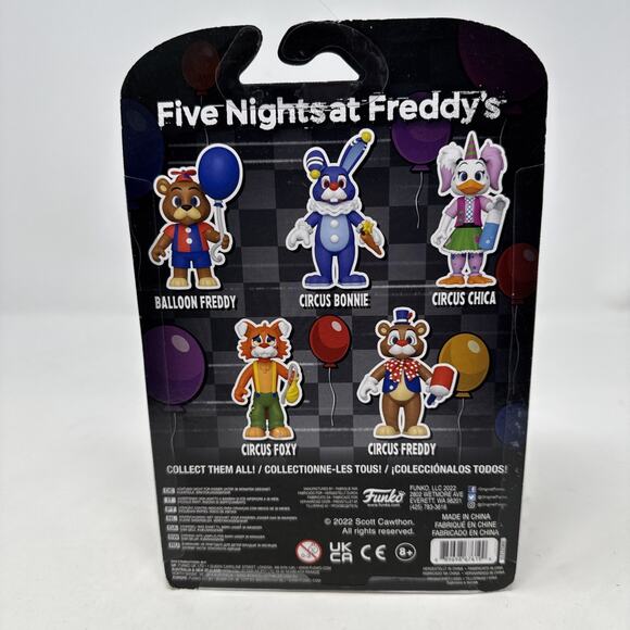 Funko Action Figure:🎈Five Nights At Freddy's - Balloon Foxy (Walmart Exclusive) - Picture 3 of 5